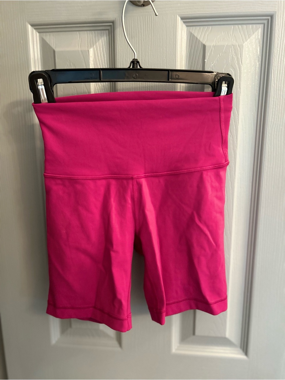 lululemon athletica Hot Pink High-Rise Bike Shorts
